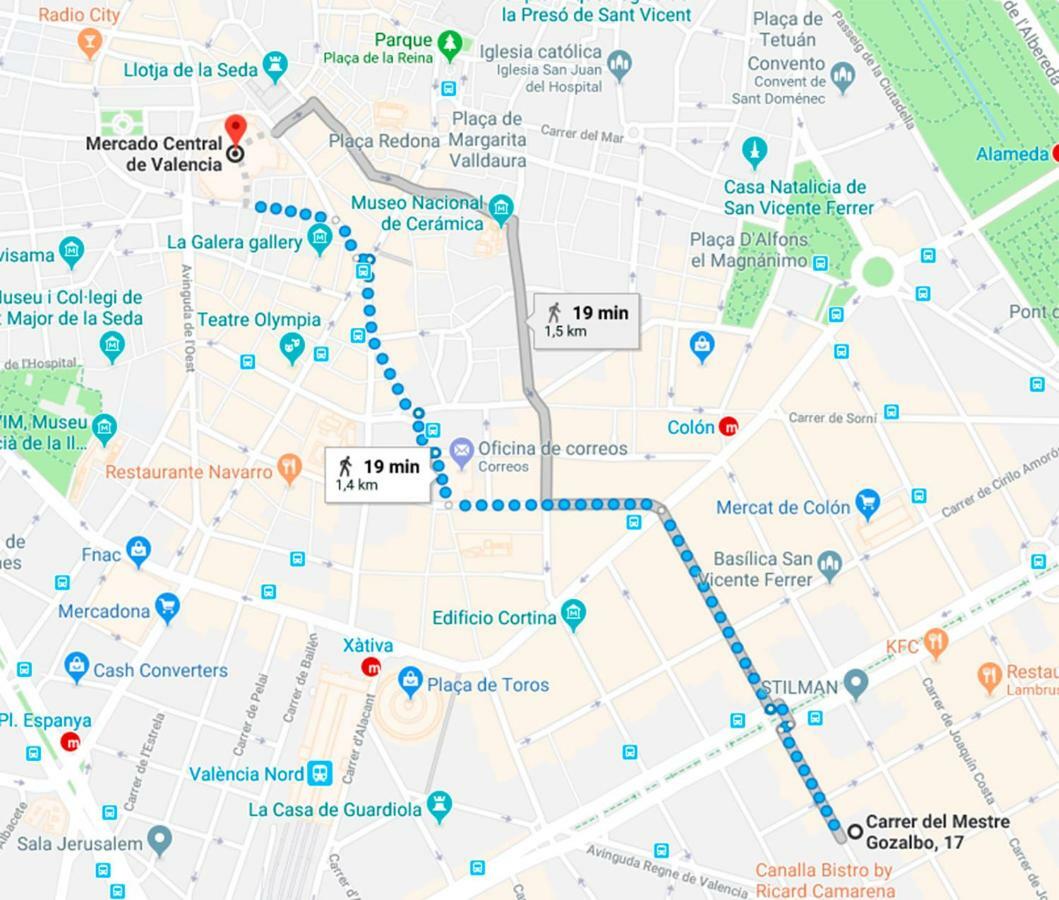 Florit Flats - Chic And Central In A Lively But Quiet Area All Walking Distance Valência Exterior foto